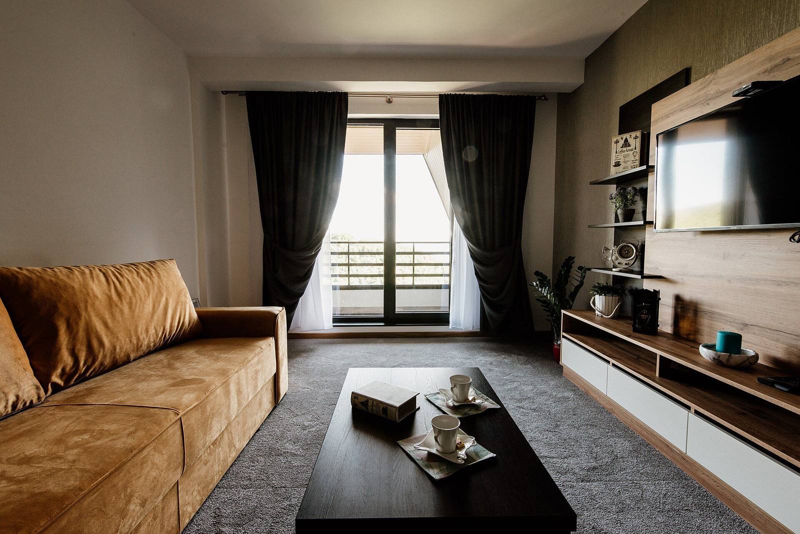 Villa interior soft surfaces